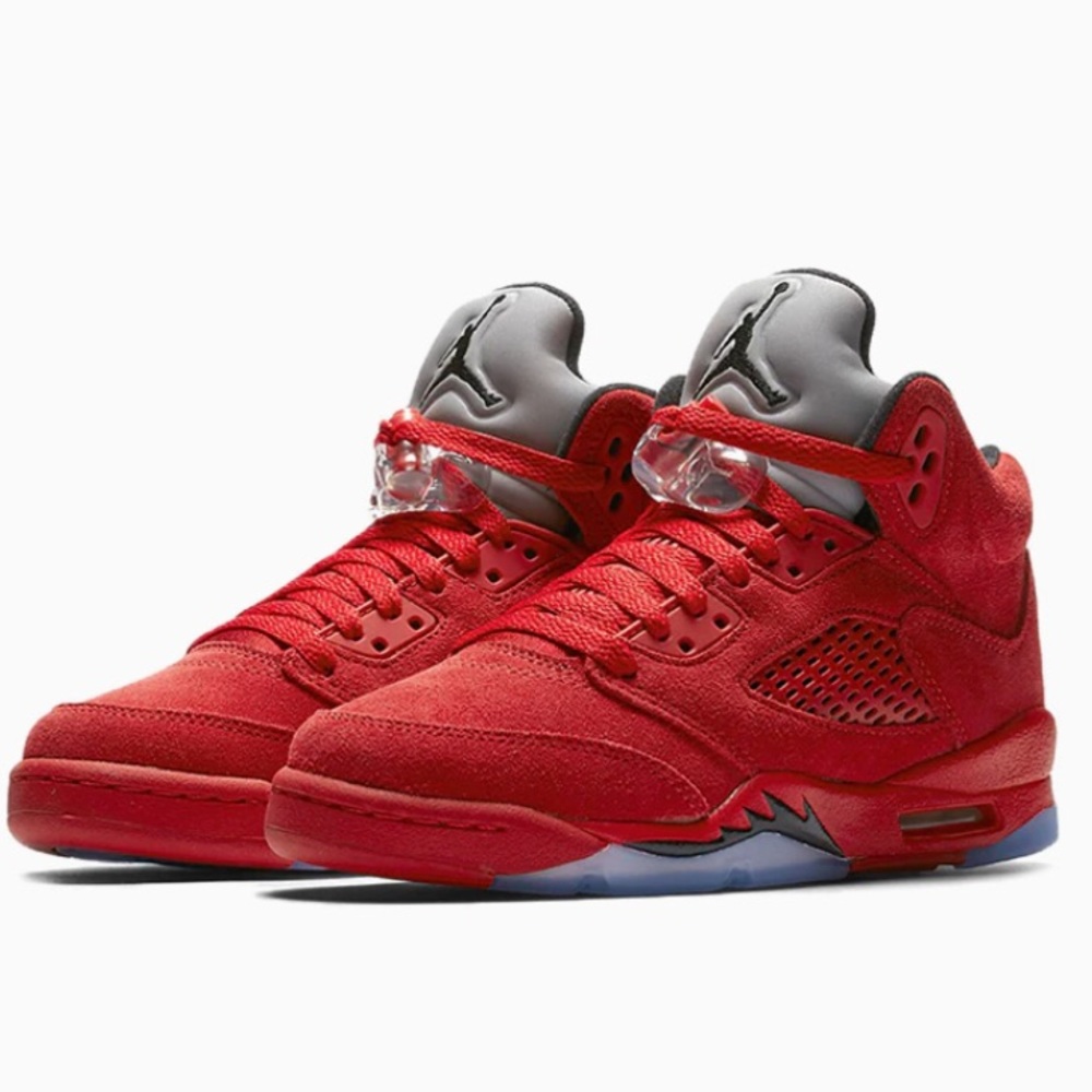 AIR JORDAN 5 RETRO BG 'RED SUEDE'